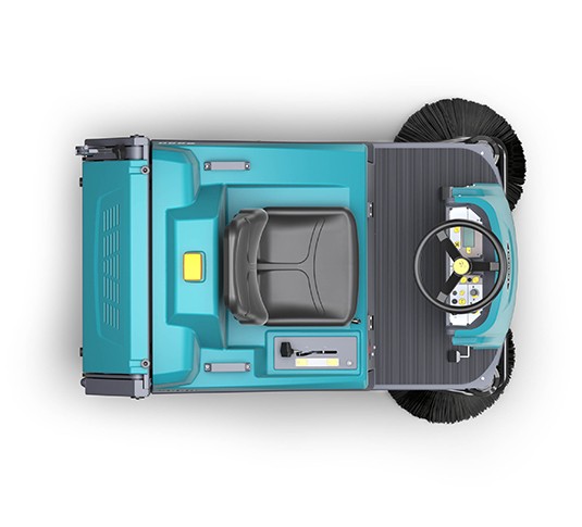 S880 Barredora compacta a batería de conductor sentado alt 7